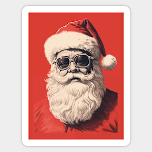 Vintage Santa Claus Sticker